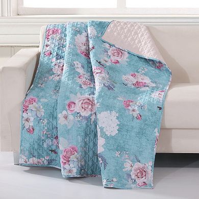 Avril Floral Throw