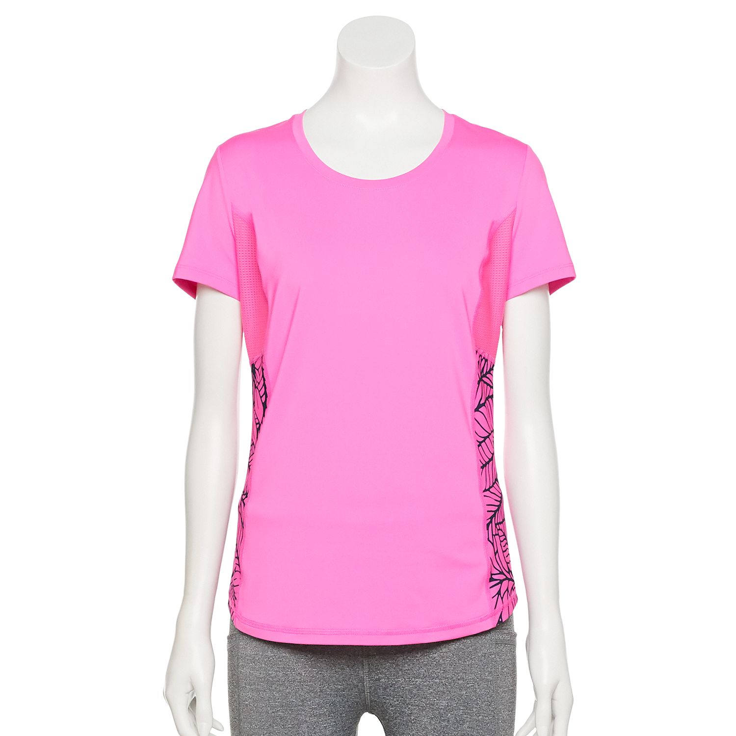 fila women's t shirt pink