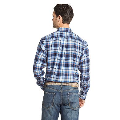 Men's IZOD Sportswear Flannel Plaid Button-Down Shirt