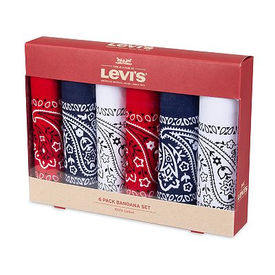 Men s Levi s 6 Piece Bandana Set