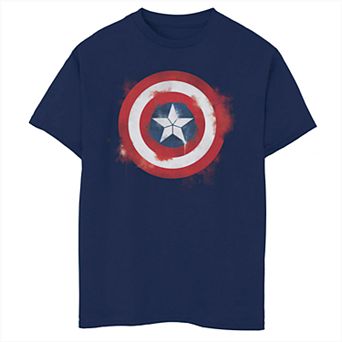 Boys 8-20 Marvel's Avengers Captain America Spray Logo Tee
