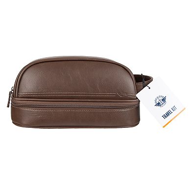 Men's Dockers Travel Kit with a Drop Bottom
