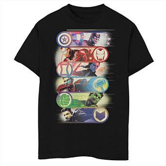 Boys 8-20 Marvel's Avengers Group Badge Tee