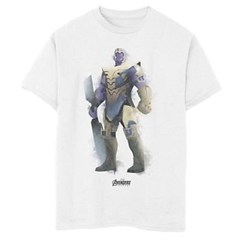 Boys 8-20 Marvel Thanos Paint Tee