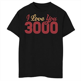 Boys 8-20 Marvel I Love You 3000 Tee