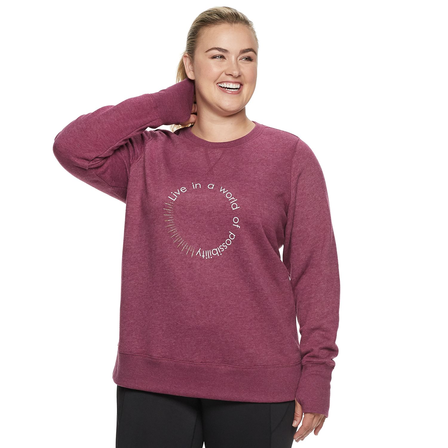 kohls tek gear women's plus size