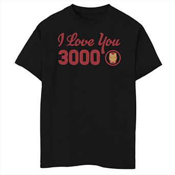 Boys 6-20 Marvel "I Love You 3000" Icon Tee