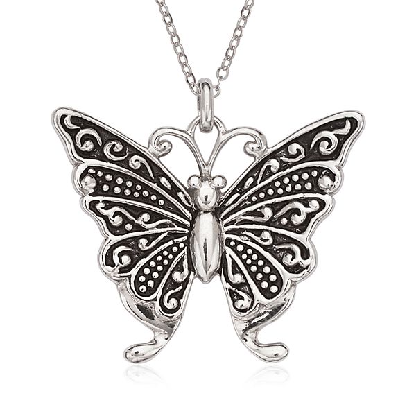 Kohls on sale butterfly necklace