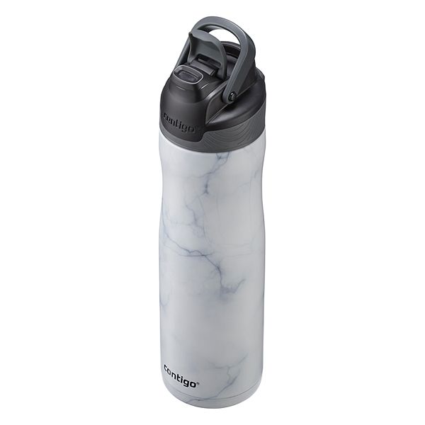 Contigo 24 oz Autoseal Chill Stainless Steel Water Bottle, White