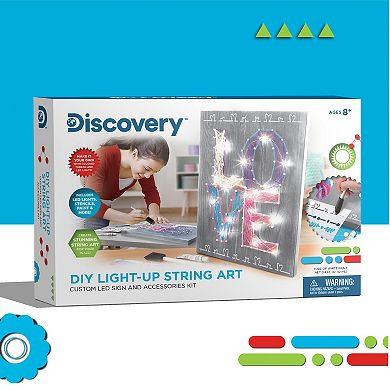 Discovery DIY Light-Up String Art Kit