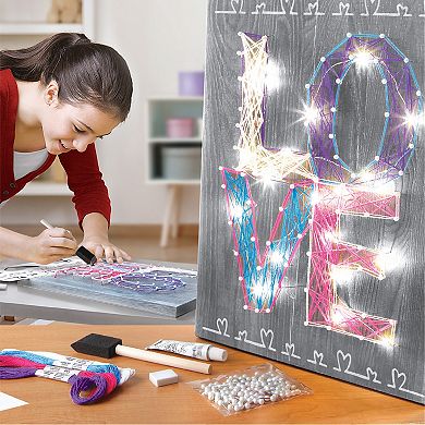 Discovery DIY Light-Up String Art Kit