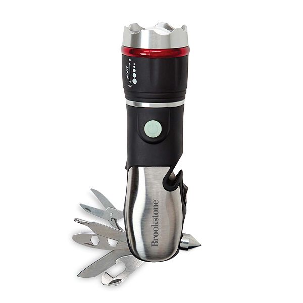 Brookstone 10 in 1 Flashlight Multitool