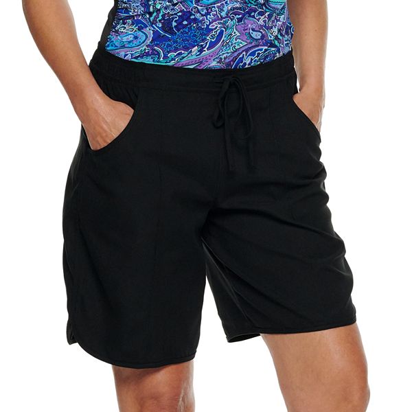 Kohls womens swim on sale shorts