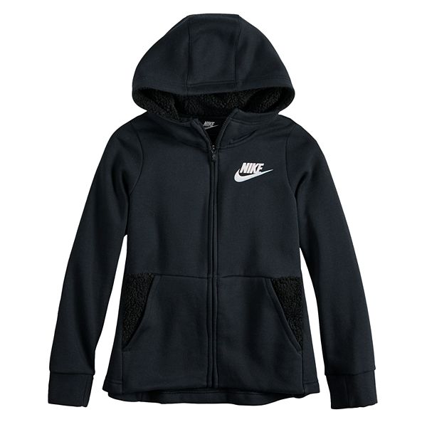 Personalized Nike NFL white Sherpa Hoodie Blanket - LIMITED EDITION