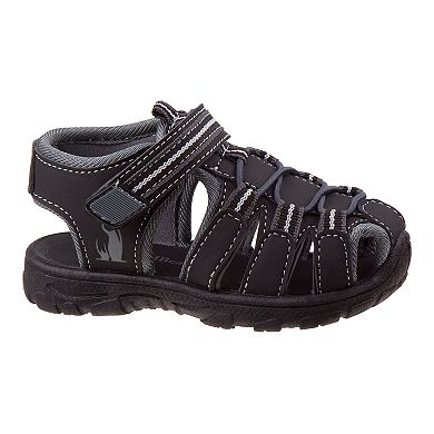 Rugged Bear Crisscross Boys' Fisherman Sandals