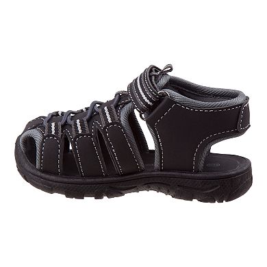 Rugged Bear Crisscross Boys' Fisherman Sandals