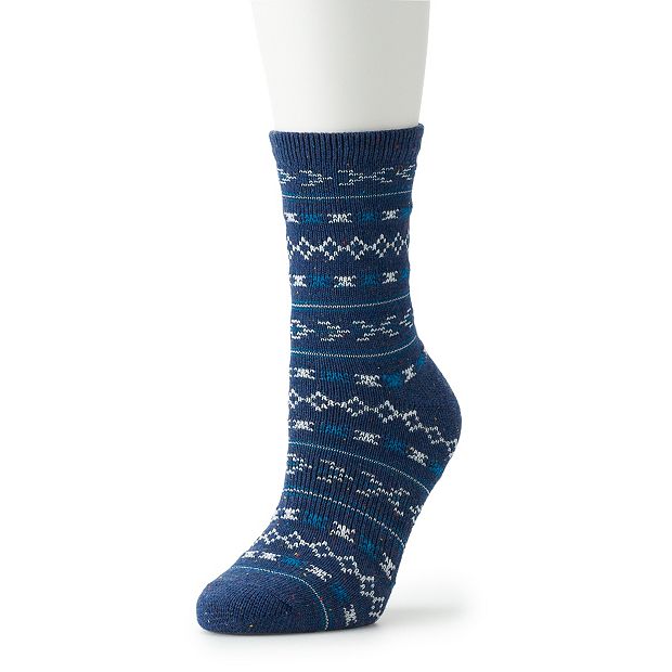 Liv Fair Isle Wool Socks