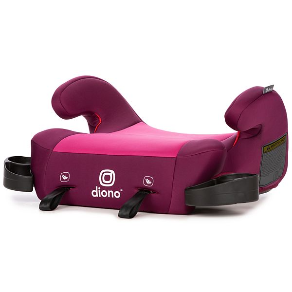 Diono Solana 2 Latch Backless Booster Car Seat, Pink