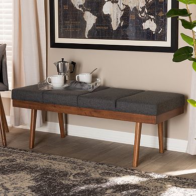 Baxton Studio Larisa Bench