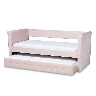 Baxton Studio Amaya Daybed & Trundle