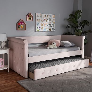 Baxton Studio Amaya Daybed & Trundle