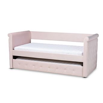 Baxton Studio Amaya Daybed & Trundle