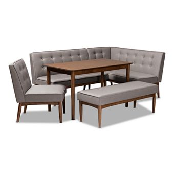 Baxton Studio Arvid 5 pc Dining Set