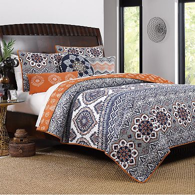 Greenland Home Fashions Medina Saffron Bedding Set