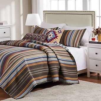 Greenland Home Fashions Durango Stripe Bedding Set