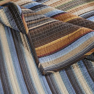 Greenland Home Fashions Durango Stripe Bedding Set