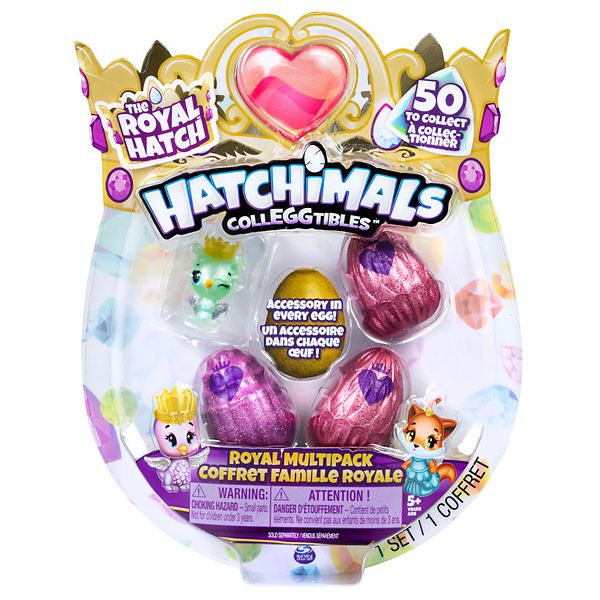 Hatchimals Colleggtibles Royal Multipack With 4 Hatchimals And