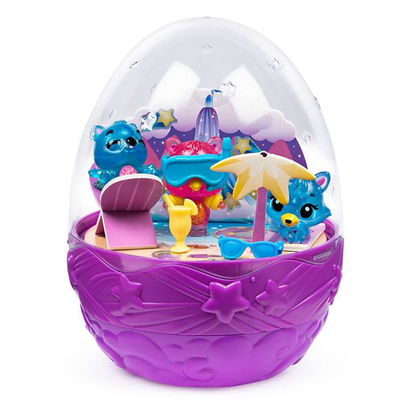 hatchimals colleggtibles secret surprise playset with 3