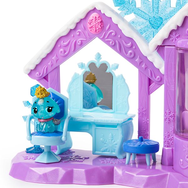 hatchimals colleggtibles glitter salon playset