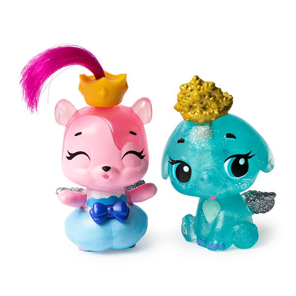 hatchimals colleggtibles glitter salon playset