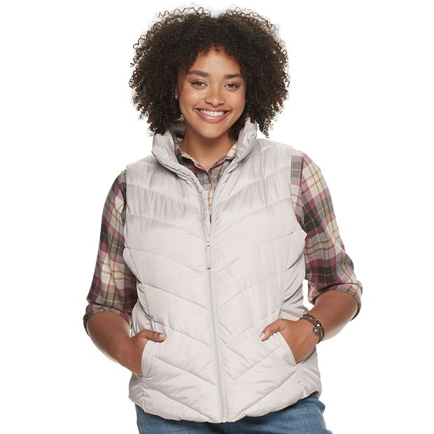 Kohls plus sale size vest