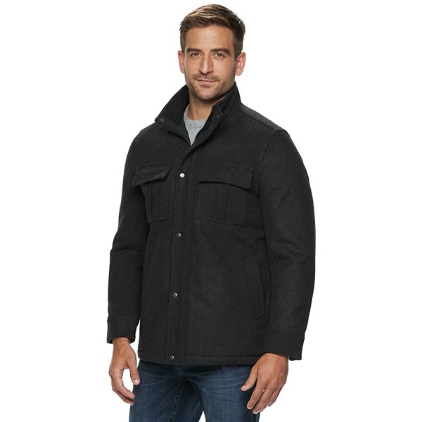 Kohls mens 2025 wool coats