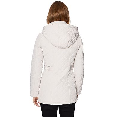 Women's Halitech Hooded Zip Up Quilt Jacket
