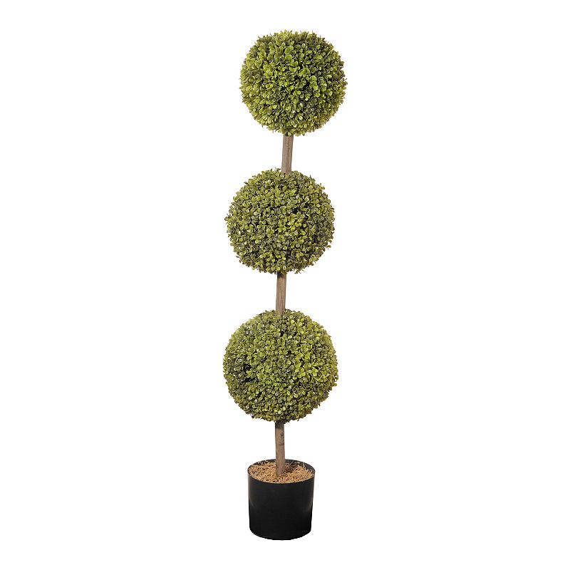 National Tree Company Artificial Boxwood Ball Topiary Plant, Green
