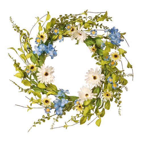 National Tree Company Spring Artificial Floral Wreath