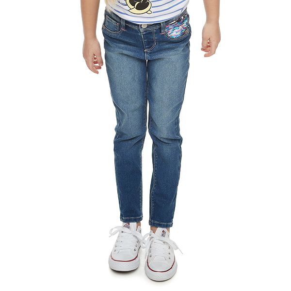 George Girls' Printed Denim Jegging 