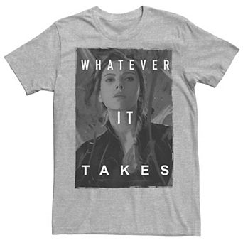 Men's Avengers Endgame Black Widow Tee