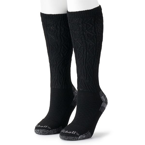 Women's Dr. Scholl's Advanced Relief BlisterGuard 2pk Knee High Socks