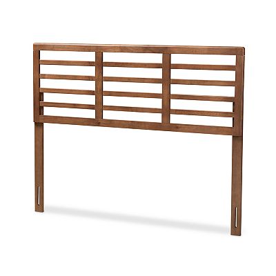 Baxton Studio Salome Mid-Century Waln...