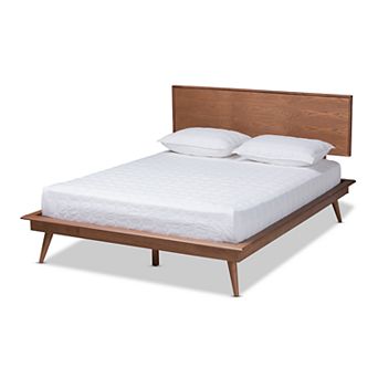 Baxton Studio Karine Bed Frame with Headboard