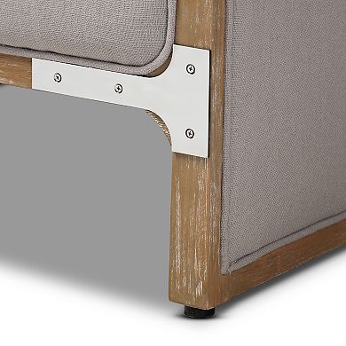 Baxton Studio Terina Light Beige Chair