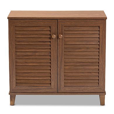 Baxton Studio Coolidge Shoe Cabinet