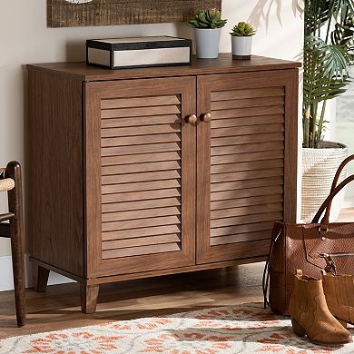 Baxton Studio Coolidge Shoe Cabinet