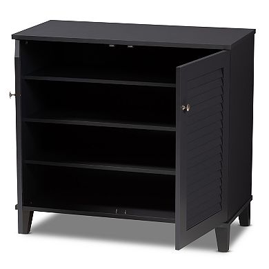 Baxton Studio Coolidge Shoe Cabinet