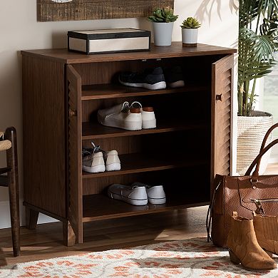 Baxton Studio Coolidge Shoe Cabinet