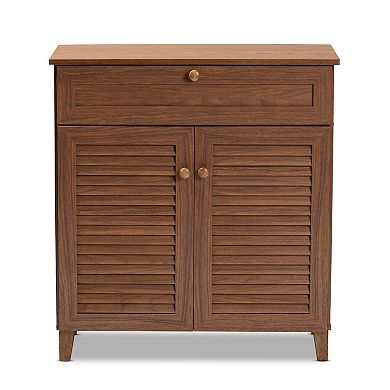 Baxton Studio Coolidge Shoe Cabinet